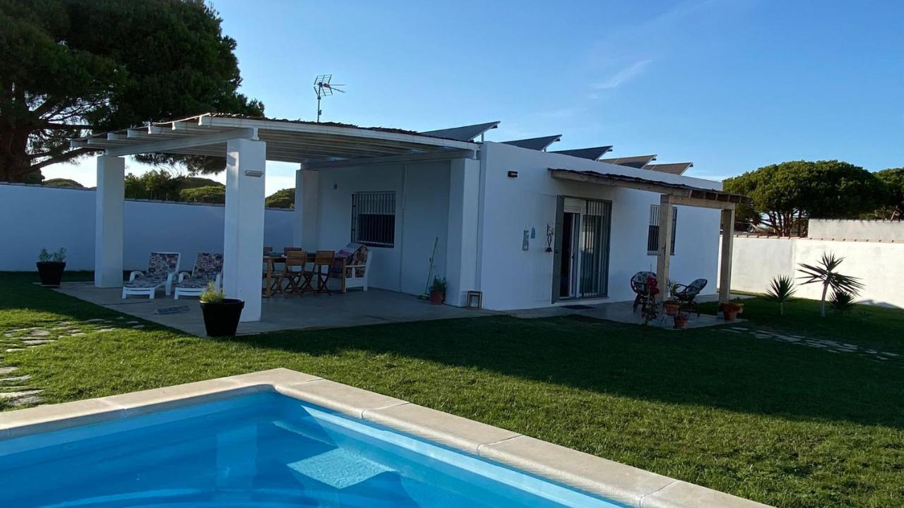 Casa Costa Ecologica Y De Design Con Piscina, Jardin Y Parking Villa Chiclana de la Frontera Eksteriør bilde